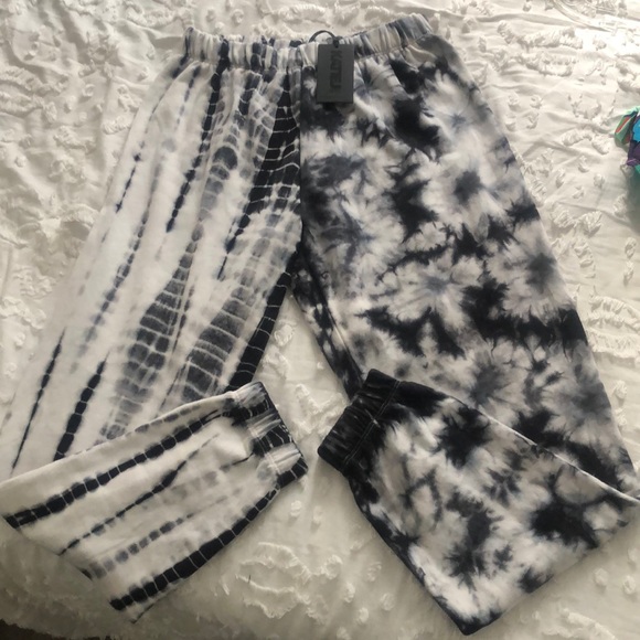 Katie J NYC Jr mixed pattern jogger. - Picture 1 of 6